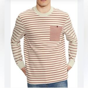 TED BAKER LONDON Koncall Regular Fit Stripe Long Sleeve Men’s Size XXL